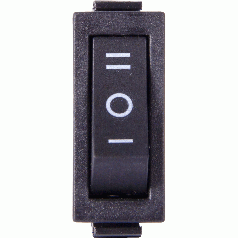 Перемикач клавішний e.switch.key.05, 3 pin, 1-0-2
