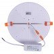 Світильник світлодіодний вбудований e.LED.stand.MP.Round.R.36.6500 коло 36Вт 6500К 3240Лм