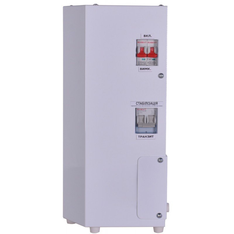 Стабілізатор напруги тиристорний e.stab.stand.7, 7,5kVA, однофазний