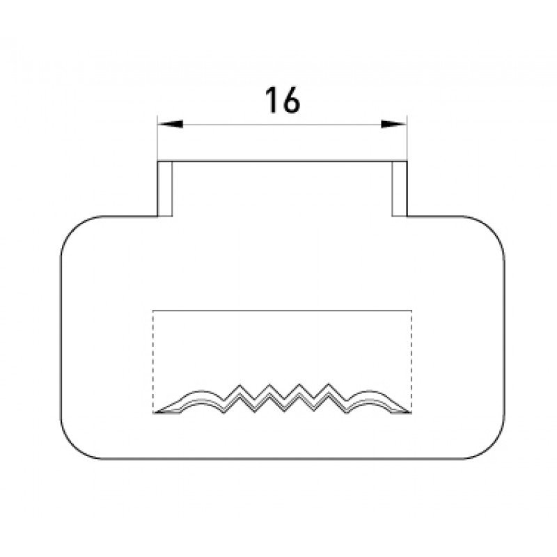Сталева скріпа e.steel.fastener.pro.16