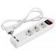 Подовжувач e.es.3.1.5.z.s.b.2.usb 3 гнізда, 1.5м, з з/к з USB-зарядкою, з вимикачем, baby protect