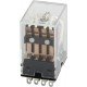 Реле проміжне e.control.p345 3А, 4 групи контактів, котушка 110В АC