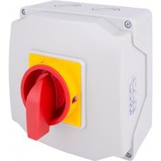 Пакетний перемикач LK40/1.216-ОК/45 в корпусі (під пломбування), 1p, 0-1, 40А, IP44