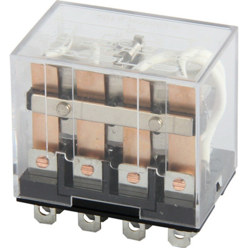 Реле проміжне e.control.p1041 10А, 4 групи контактів, котушка 12В DC