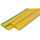 Термоусаджувальна трубка e.termo.stand.16.8.yellow-green, 16/8, 1м, жовто-зелена