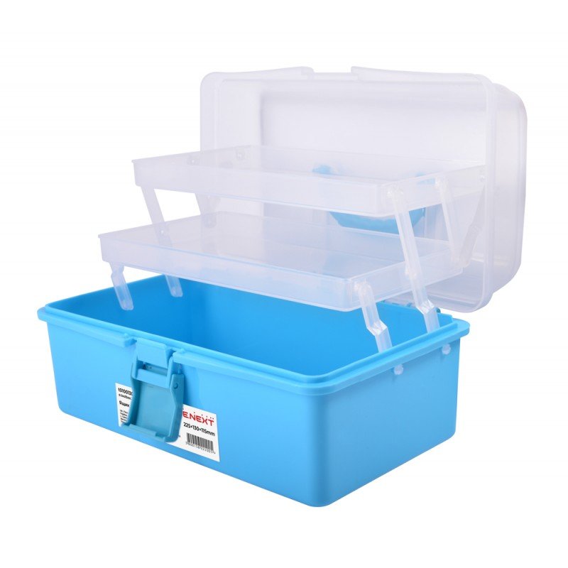 Ящик для інструментів, e.toolbox.13 BLUE, 225х130х115мм