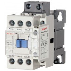 Контактор e.industrial.ukc.12.380, 12А, 380В, no+nc