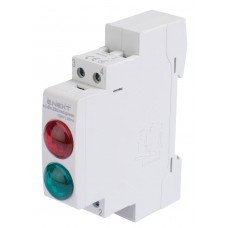 Індикатор на DIN-рейку e.i.din.220.red.green, червоно-зелений