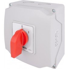 Пакетний перемикач LK40/2.211-ОВ/45 в корпусі, 3p, 0-1, 40А, IP44