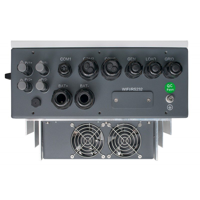 Інвертор гібридний однофазний e.inv.h1.industrial.48.6000 48/230В, 6000Вт