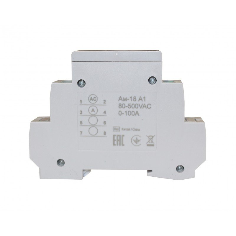 Амперметр Ам-18 А1 DIN35 18mm 0-100A TNSy