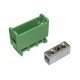 Клема силова СКНГз-JHT5-35 6-35мм2 120А "PE" жовто-зелена TNSy