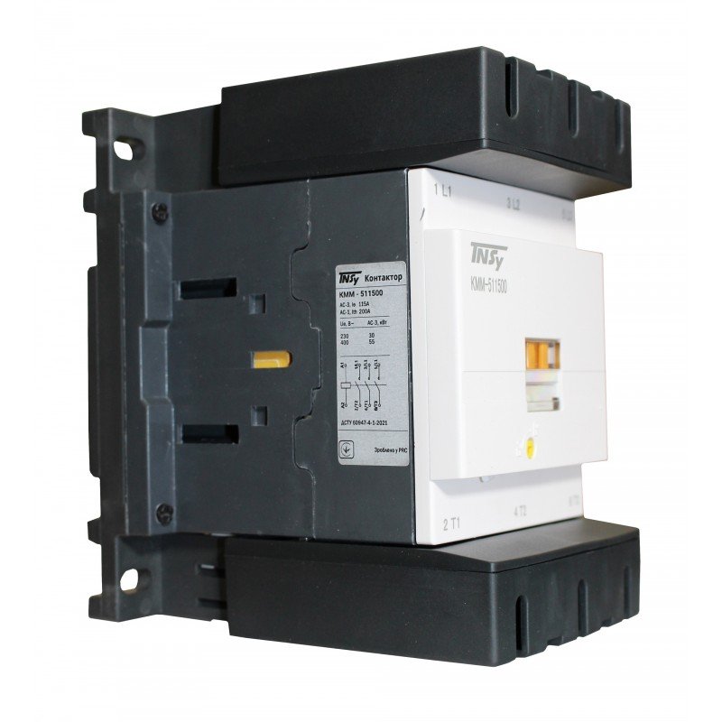 Контактор КММ511500 115А 400В/АС3 (220V 30kW / 400V 55kW) TNSy
