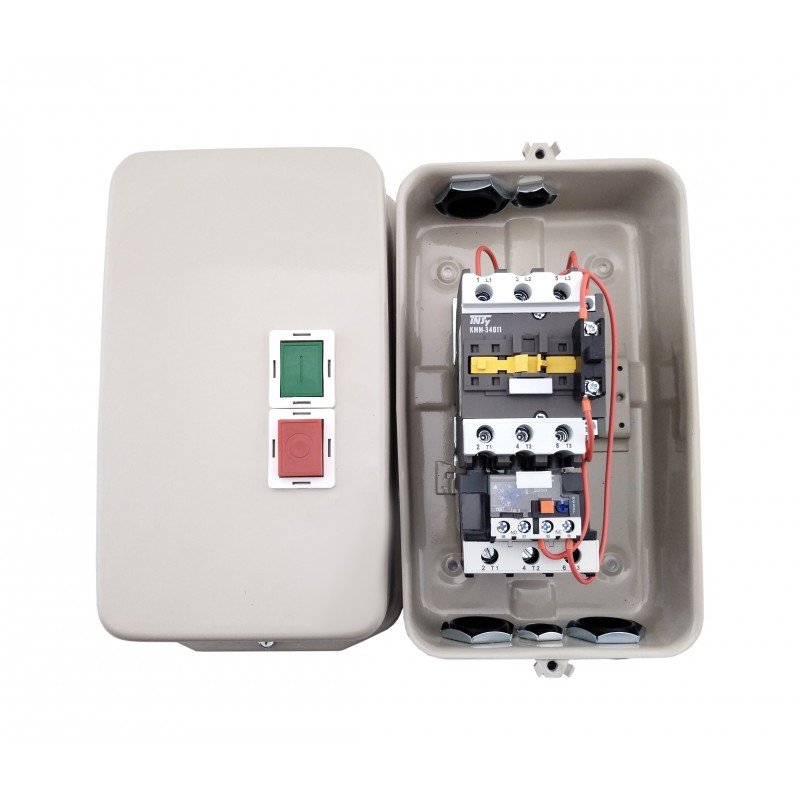 Контактор КММо34055 в оболонці мет. 40А РТ-30-40А 400В/АС3 IP54 TNSy