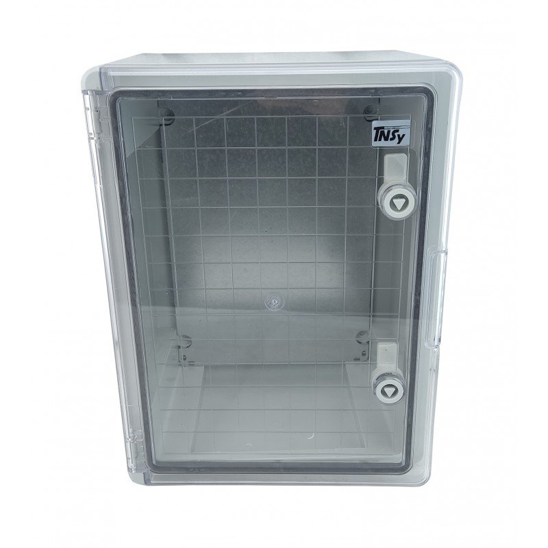 Корпус пластиковий ЩМПп-400х300х220мм пр. дв. ABS IP65 TNSy