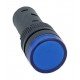 Лампа AD16DS d16mm 110В AC/DC синій TNSy