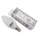 Лампа світлодіодна LED Bulb-C37-6W-E14-220V-4000K-540L ICCD TNSy