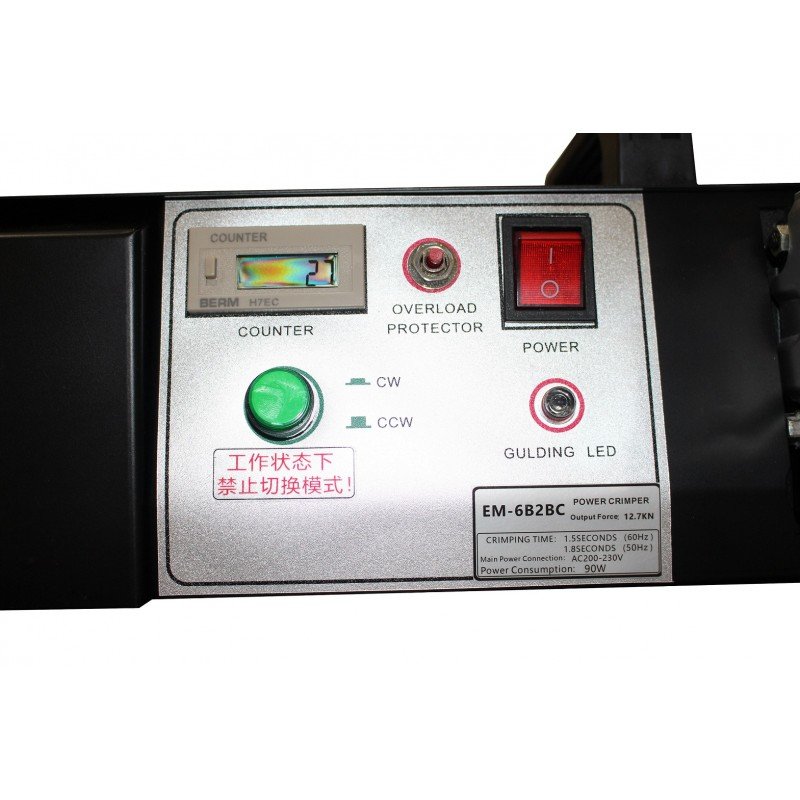 Прес-кліщі EW-10ET електричні для опресування 0,5-35mm2 E/TE/EN/RNB/SV/RV/MDD/FDD/SC