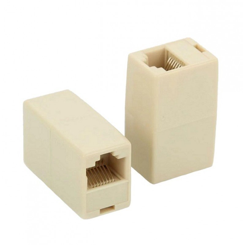 Прохідний адаптер кат.5e UTP, тип RJ45 + RJ45 TNSy