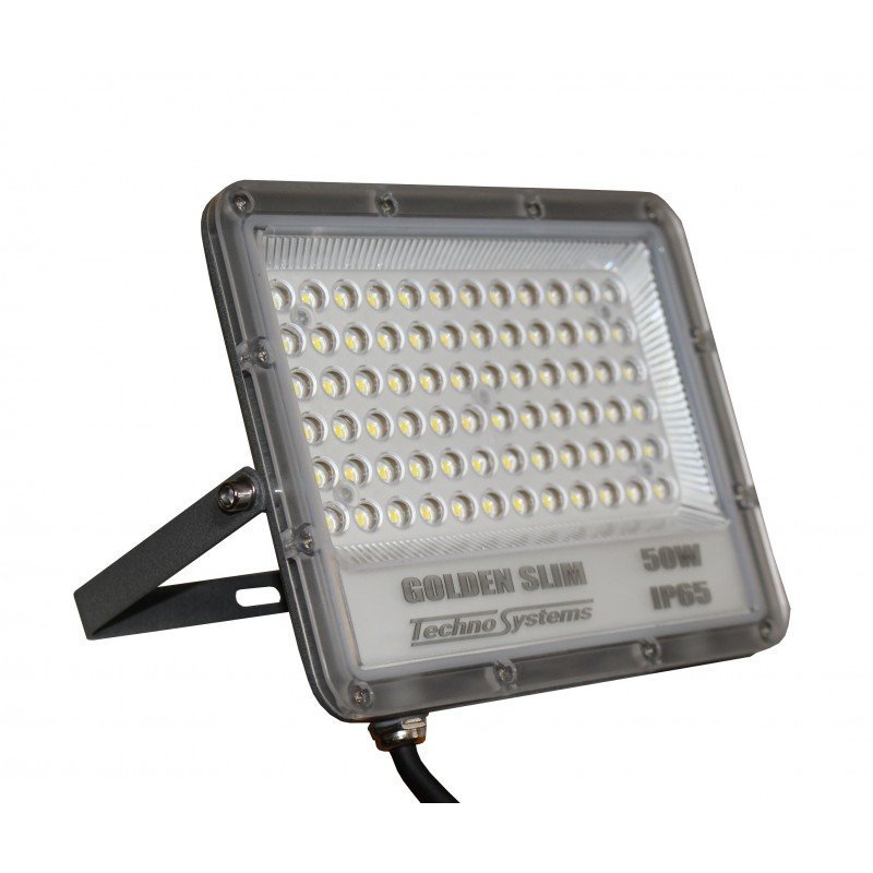 Прожектор LED 50W GOLDEN Slim 220V 5500Lm 6500K IP65 TNSy