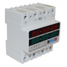 Реле РНс3Х-100 3ф 100А 4мод. 3×230/400В контроль напруги та струму TNSy