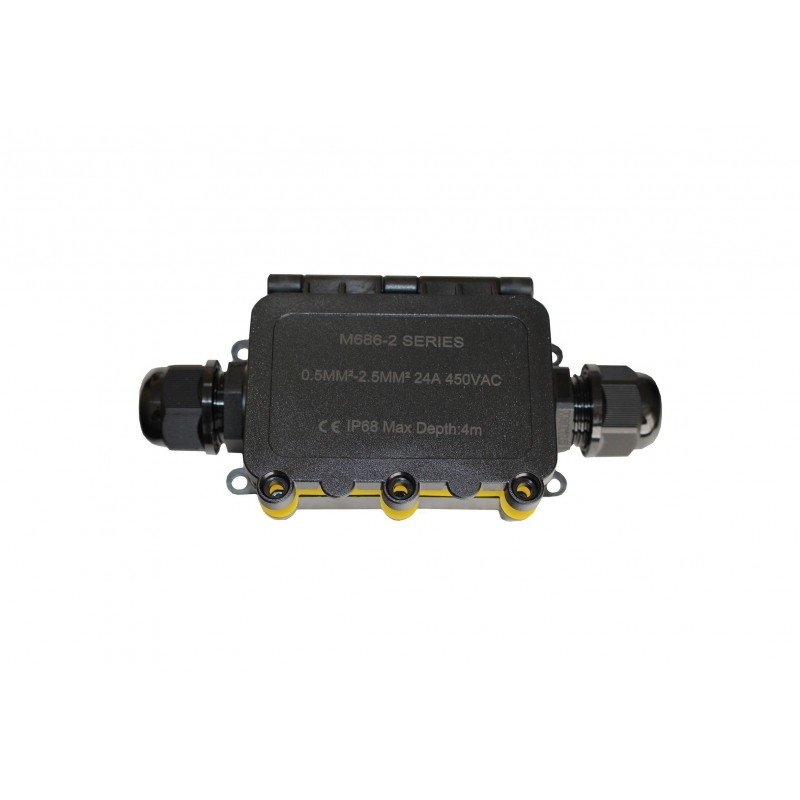 Розподільча коробка М686-2 IP68 з клеммой 24А TNSy
