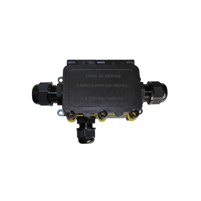 Розподільча коробка М686-3 IP68 з клеммой 24А TNSy