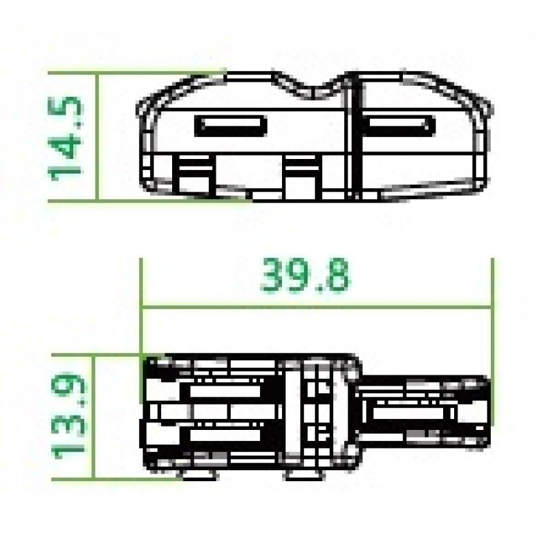 Будівельно-монтажна клема СМК222-F12WO TNSy