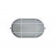 Світильник НПП1202-100W-E27-IP65 овал білий з решіткою TNSy