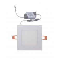 Світильник врізний LED Square Downlight 6W-220V-420L-4000K Alum TNSy
