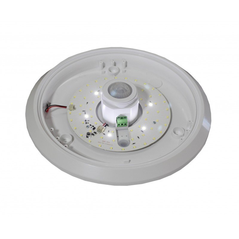 Світильник LED-Round-D295-60-6500K-15W-230V-1350L (з датчиком руху 360гр. 6м.) TNSy