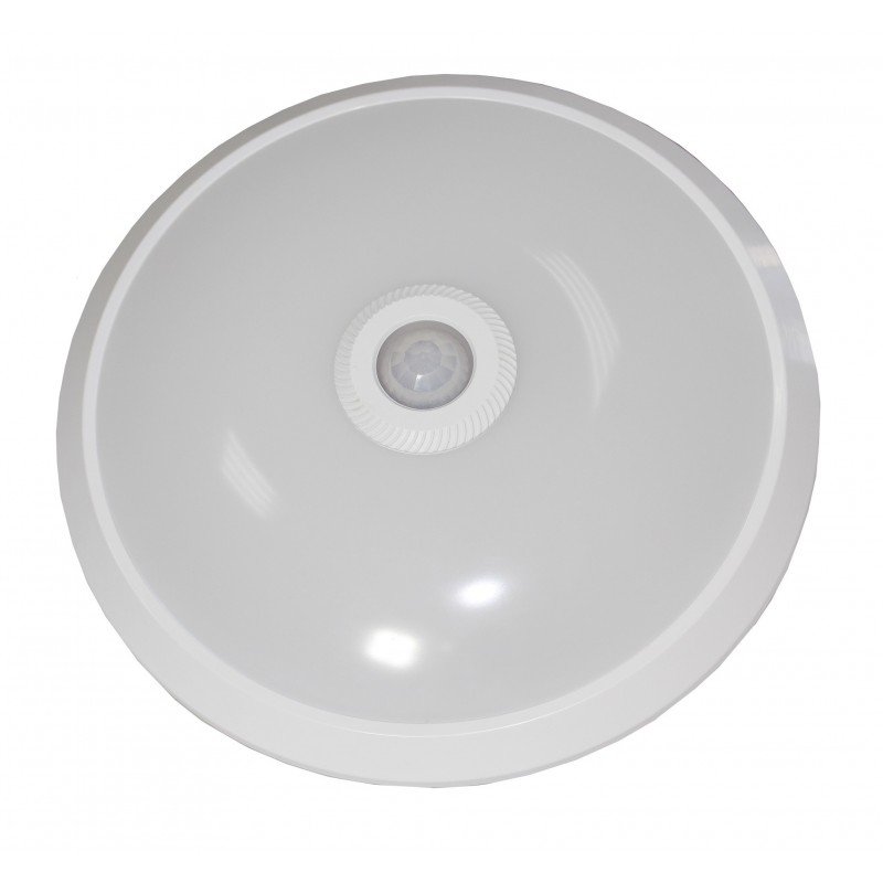 Світильник LED-Round-D295-60-6500K-15W-230V-1350L (з датчиком руху 360гр. 6м.) TNSy