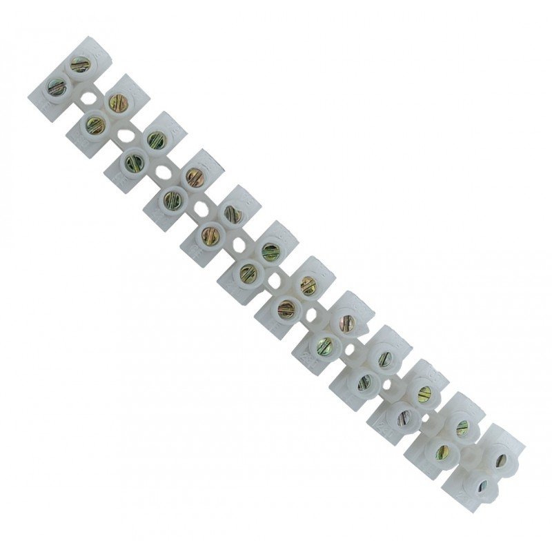 Затискач гвинтовий PE 6A 1,5-4mm² 12 пар TNSy