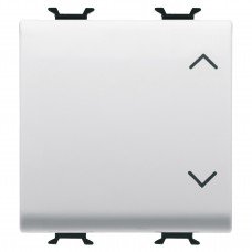 Перемикач 3-х позиційний Chorusmart 2M 1P 10AX UP-DOWN глянцевий білий GEWISS