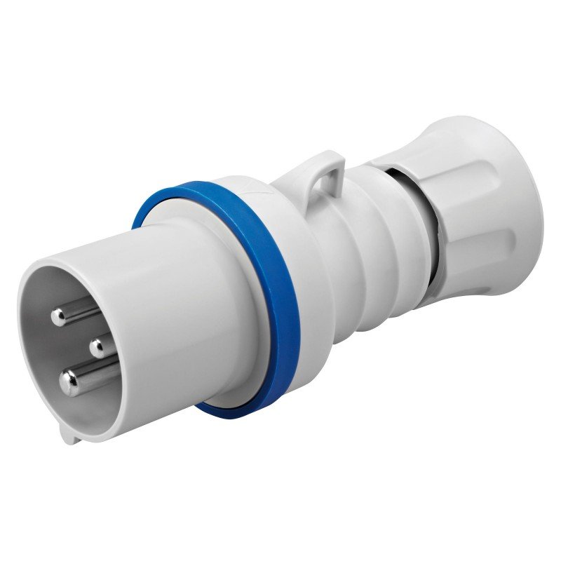 Вилка переносна IEC 309 HP IP44 2P+E 16A 230V 6H GEWISS