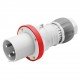 Вилка переносна IEC 309 HP IP44 3P+E 63A 400V 6H GEWISS