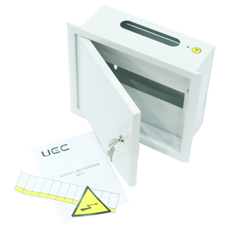 Корпус металевий ЩРв-12 (265х310х120мм) IP31 UEC