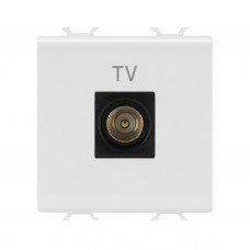 Розетка TV Chorusmart MALE CONN 9.5mm 2M сатиновий білий GEWISS