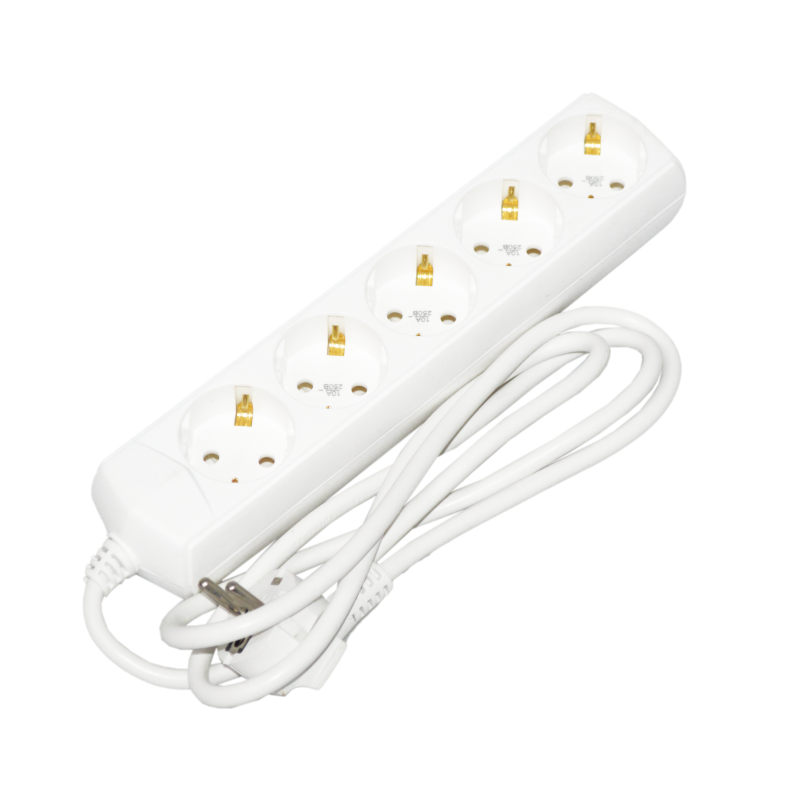 Подовжувач П05 5 місць 2P+PE/1,5м 3х1мм2 10А/250В ECO UEC