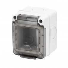 Герметичний корпус горизонтальний 27 COMBI 2М IP65 сірий GEWISS