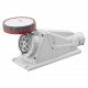 Розетка стаціонарна 90° IEC 309 HP IP67 3P+E 63A 400V 6H GEWISS