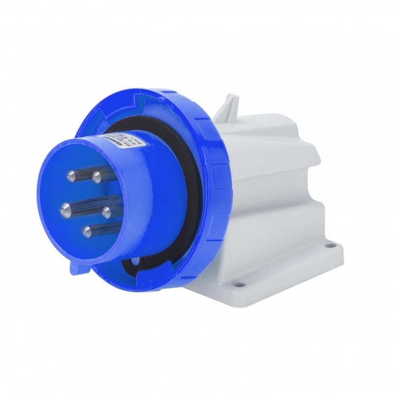 Вилка стаціонарна 90° IEC 309 HP IP67 2P+E 32A 230V 6H GEWISS