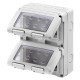 Герметичний корпус вертикальний 27 COMBI 8М(2х4) IP55 сірий GEWISS