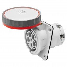 Розетка вбудована 10° IEC 309 HP IP67 3P+E 63A 400V 6H GEWISS