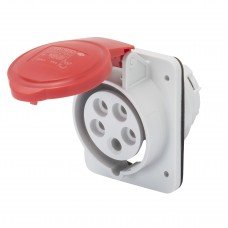 Розетка вбудована 10° IEC 309 HP IP44 3P+E 32A 400V 6H GEWISS