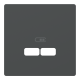 D-Life ЦЕНР. НАКЛ. USB АНТРАЦИТ